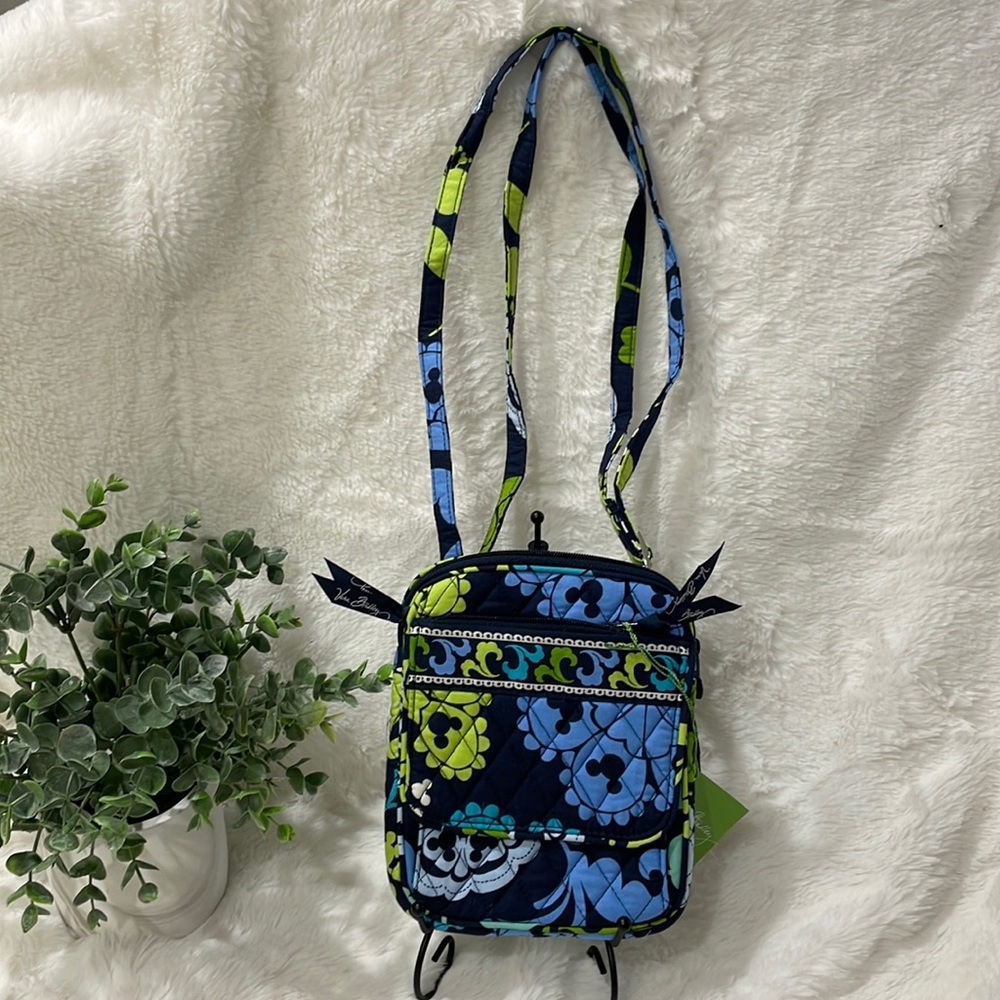 Disney Vera Bradley Crossbody Bag in Where’s Mickey - NWT Retired Design